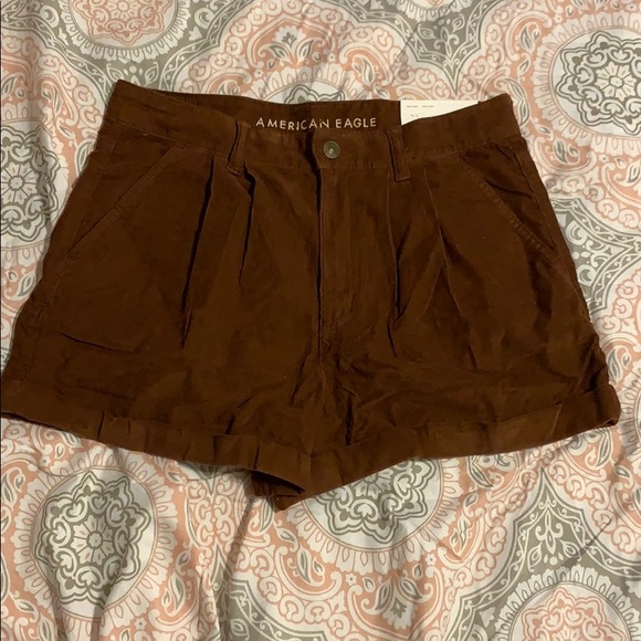 American Eagle Corduroy Mom Shorts 